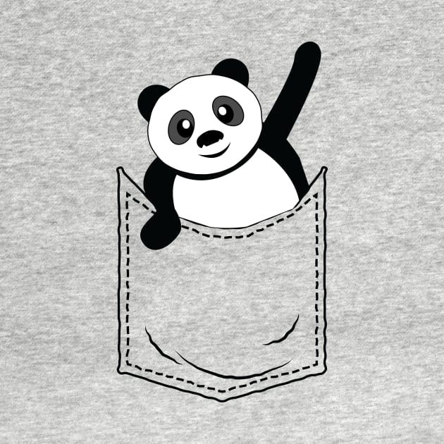 Say Hello! to the pocket panda by Yazdani Hashmi